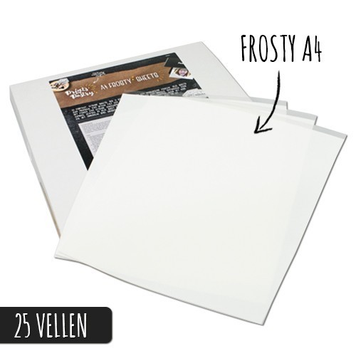 FROSTY SHEETS A4-FORMAAT ( 1VEL )