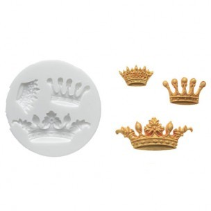 Silikomart Sugarflex Mold -Crowns-
