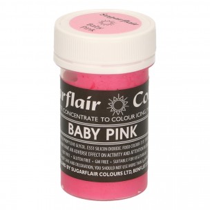 Sugarflair Paste Colour Pastel BABY PINK 25g