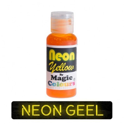 Magic Colours Kleurstof Gel NEON - Yellow (32gr)