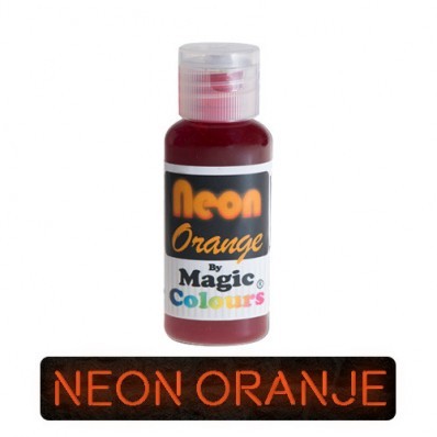 Magic Colours Kleurstof Gel NEON - Orange (32gr)