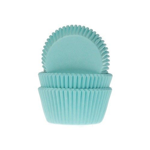 Cupcake Cups Turquoise 50x33mm. 50 st.