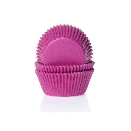 Cupcake Cups Hot Pink 50x33mm. 50st.
