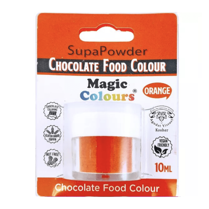 Magic Colours SupaPowder Chocolade Kleurpoeder – Orange – 10ml
