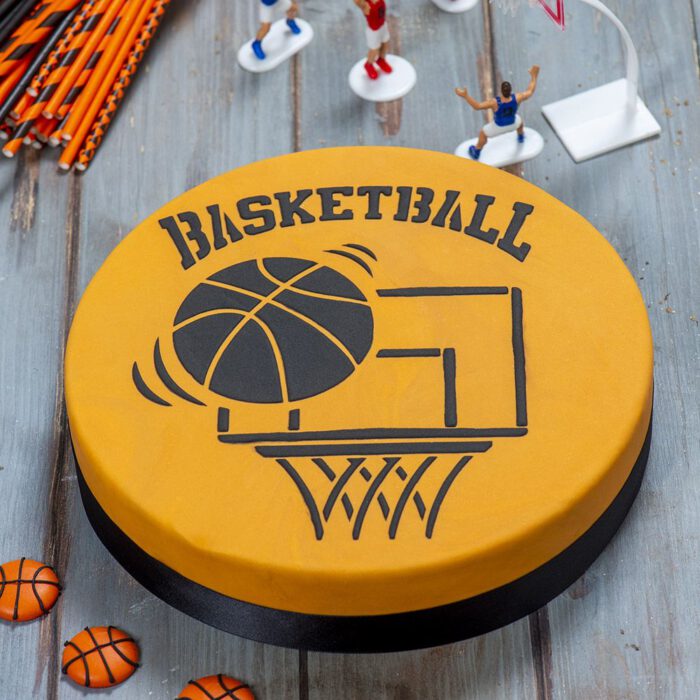 Decora Stencil Basketbal -25cm-