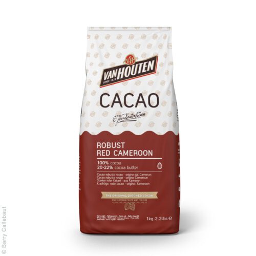 Van Houten Robuuste Rode Kameroen Cacaopoeder 1kg