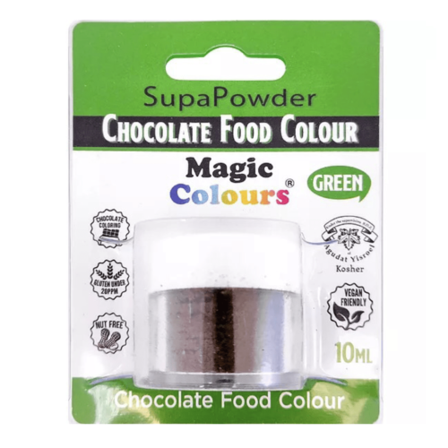 Magic Colours SupaPowder Chocolade Kleurpoeder – Green – 10ml