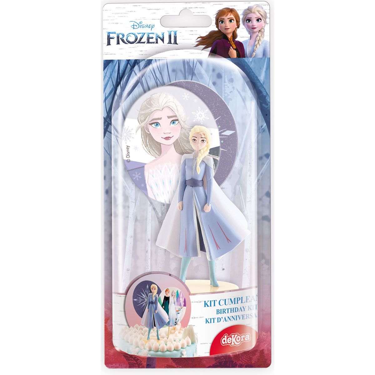 Dekora Disney Elsa Frozen 2 Cake Decorating Kit