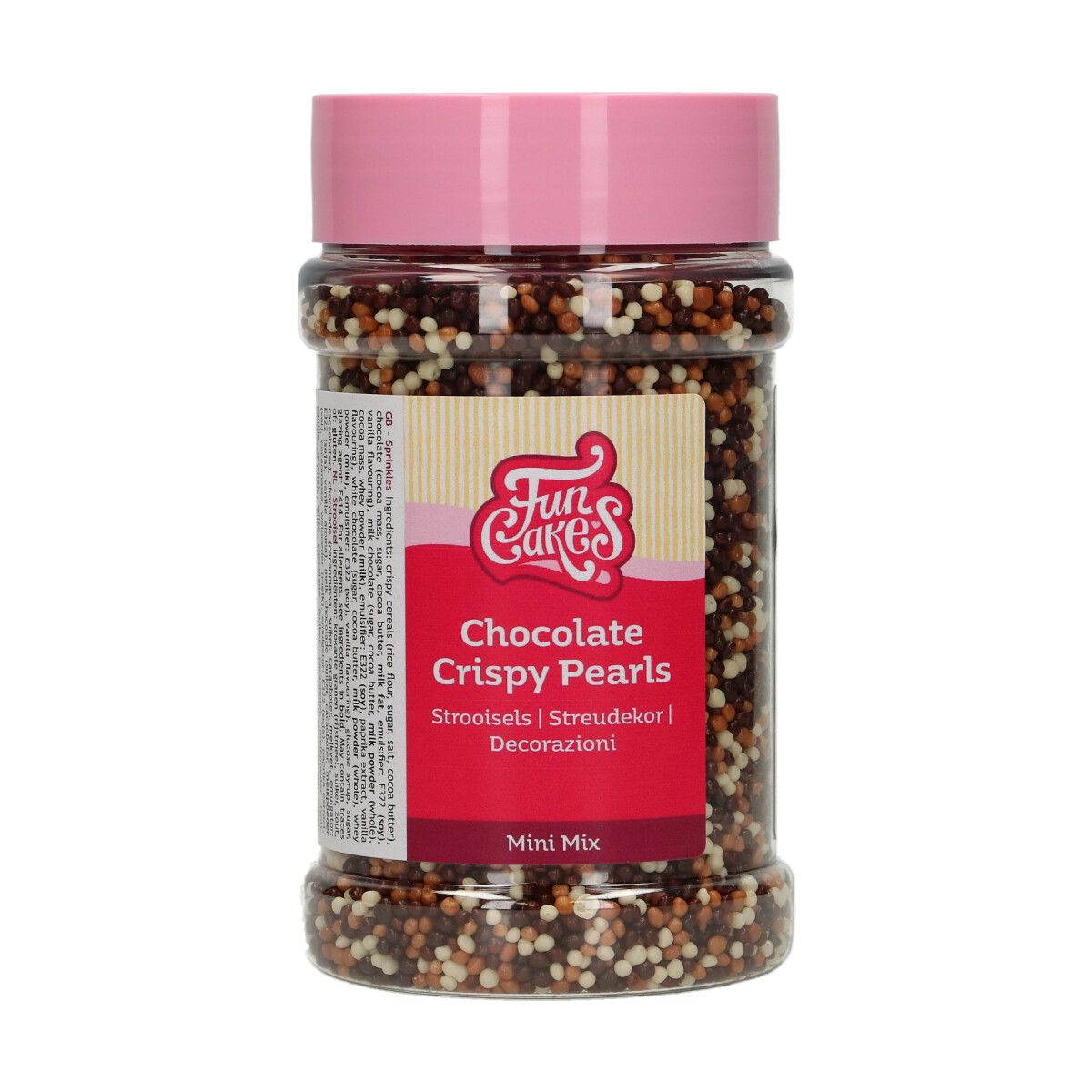 FunCakes Mini Chocolade Crispy Pearls Mix 175g /tht jan. 2024