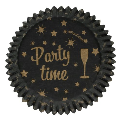 FunCakes Cupcakevormpjes Party Time pk/48