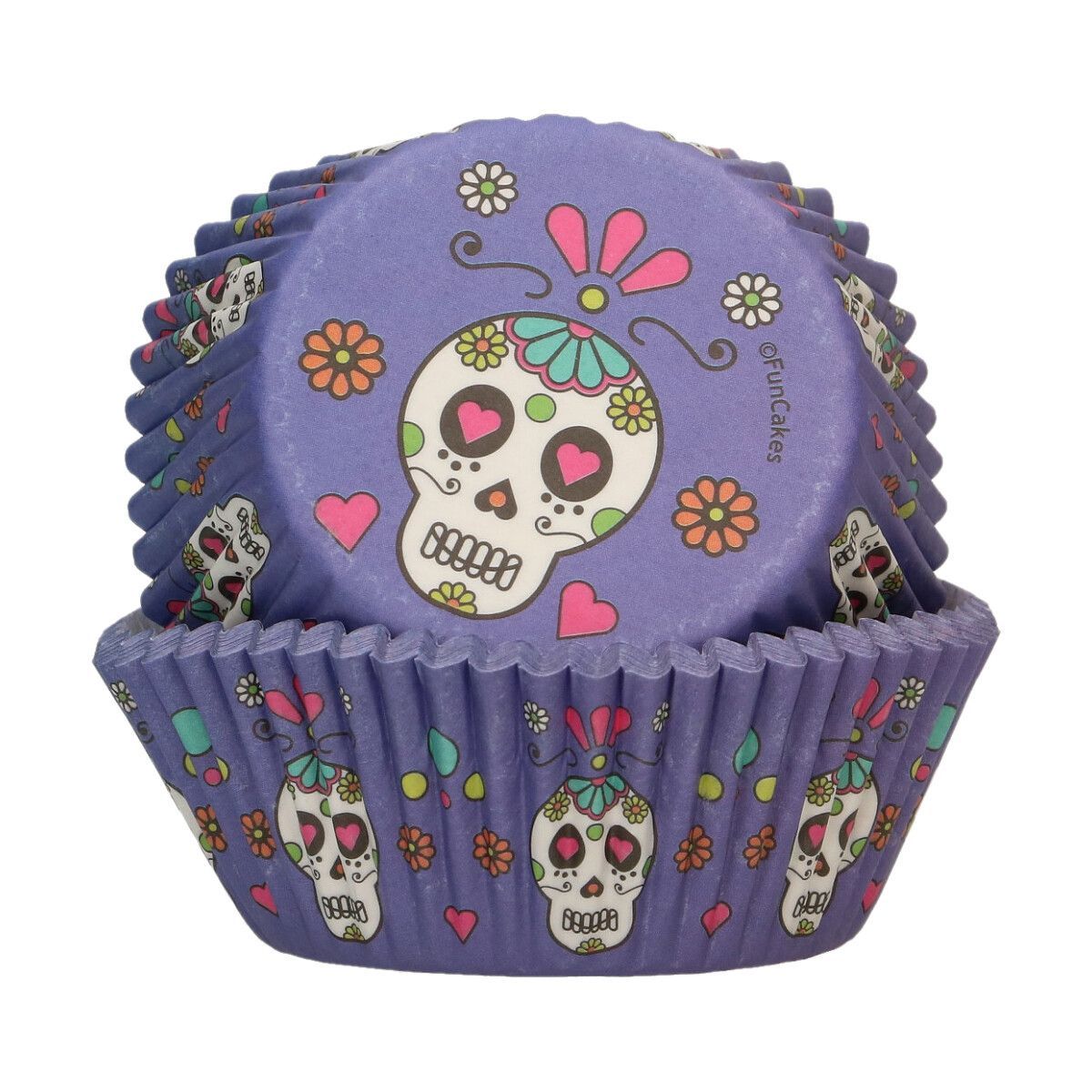 FunCakes Baking Cups Day of the Dead pk/48
