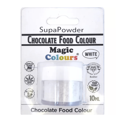 Magic Colours SupaPowder Chocolade Kleurpoeder – White – 10ml