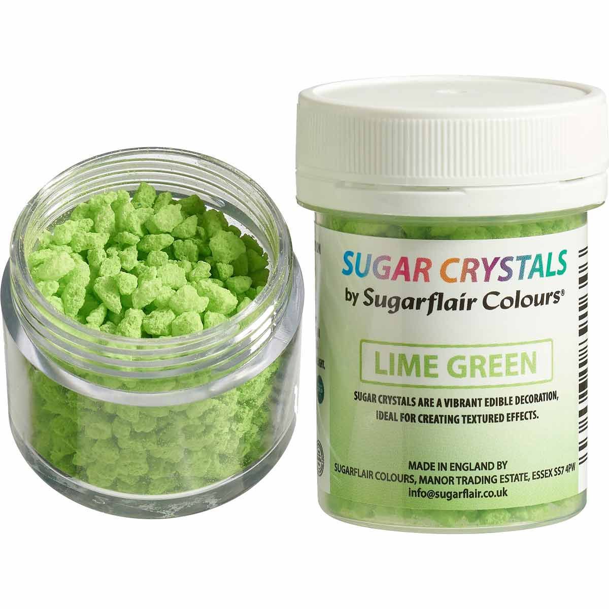 Sugarflair Suikerkristallen Lime Green 40 g