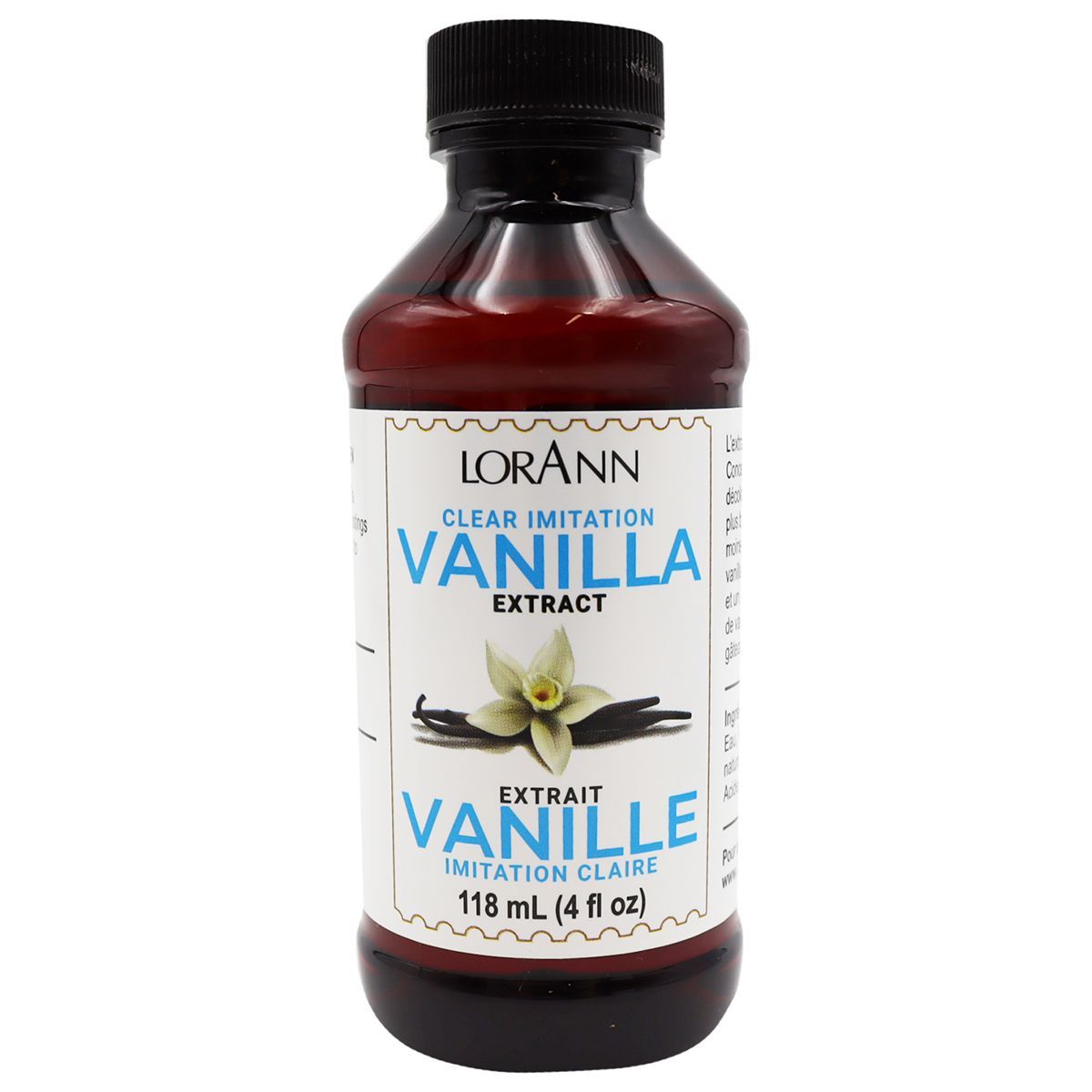 Lorann Clear Artifical Vanilla Extract -118 ML
