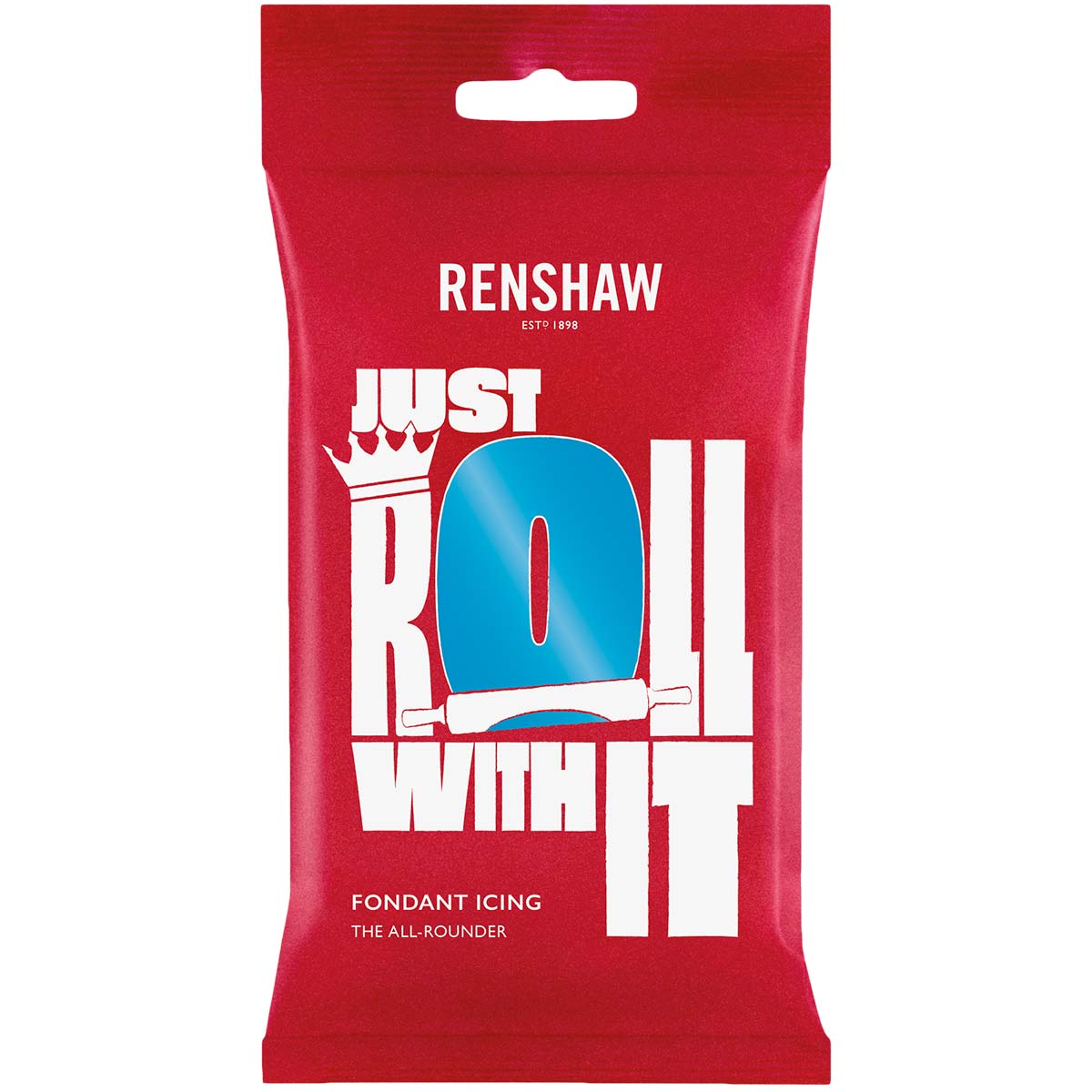 Renshaw Rolfondant Pro 250g - Turquoise /tht jan.2024
