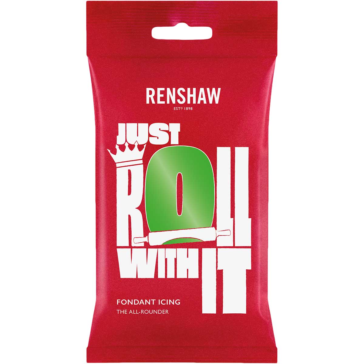 Renshaw Rolfondant Pro Lincoln Green 250g /tht jan.2024