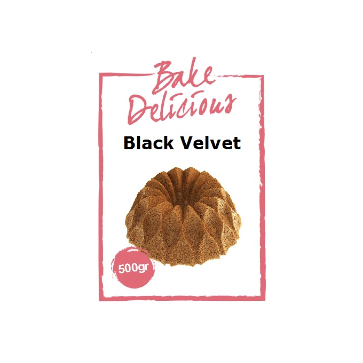 Bake Delicious mix voor Black Velvet - 500g