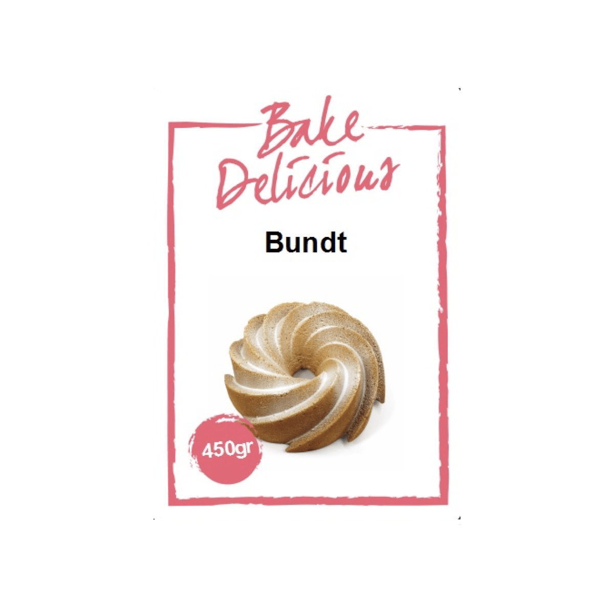 Bake Delicious mix voor Bunt/Tulband - 450g