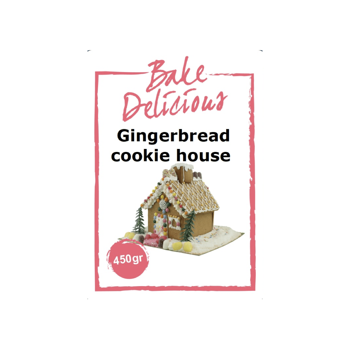Bake Delicious mix voor Gingerbread House - 450g