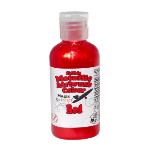 Magic Colours Airbrush Kleurstof Metallic Red ( 55 ml )