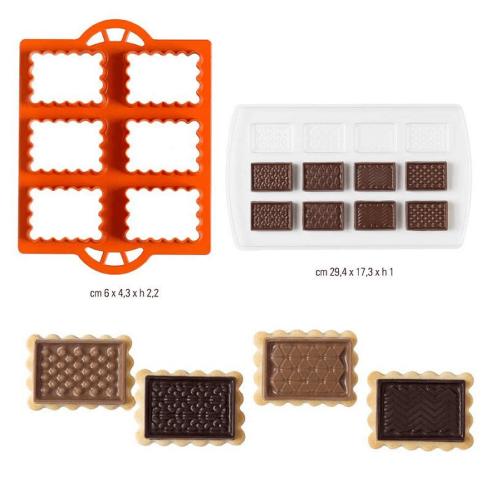 Decora Uitsteker Set Klassieke Chocoladekoekjes -2st-