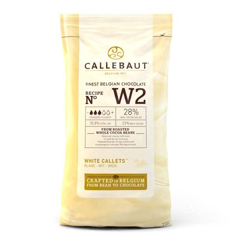 Callebaut chocolade Callets - Wit 1 kg