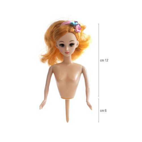 Decora Barbie Doll Pick (pin popje) blond
