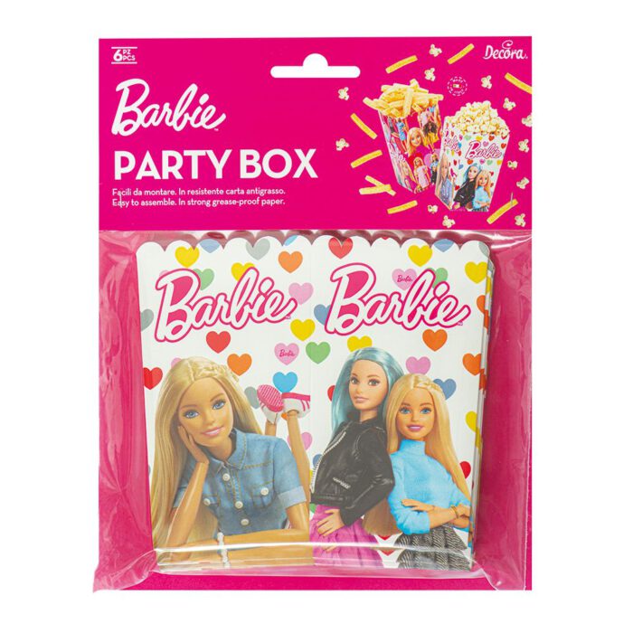 Decora Party Box – Barbie – 6st –