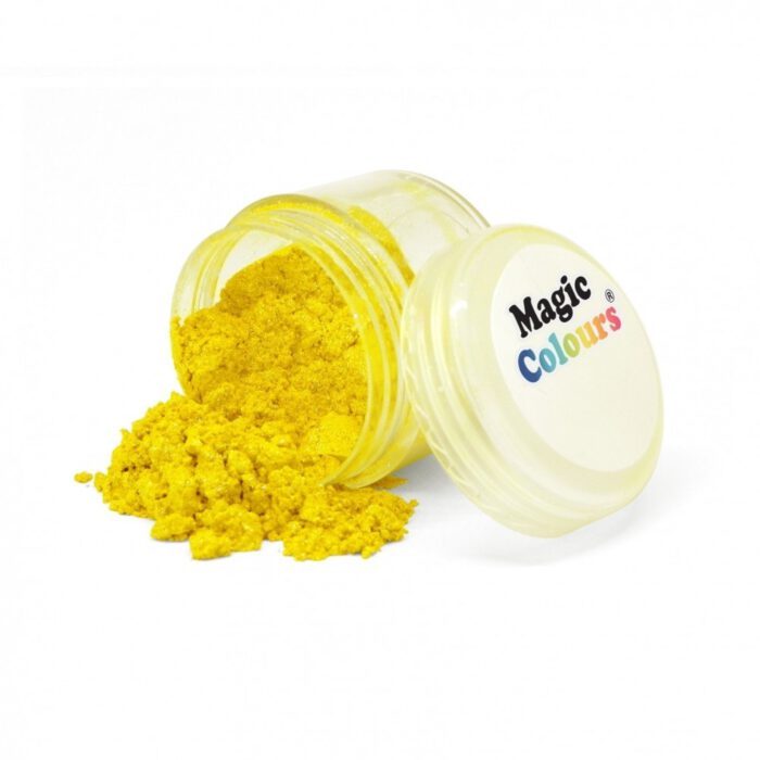 Magic Colours Edible Lustre Dust - Yellow Light - 7ml