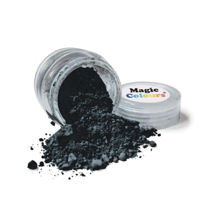 Magic Colours Edible Petal Dust - Coal Black - 7ml