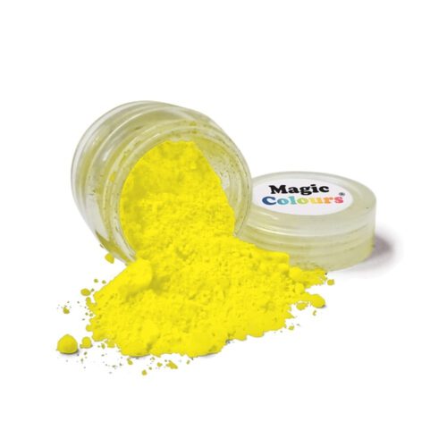 Magic Colours Edible Petal Dust - Lemon Yellow - 7 ml