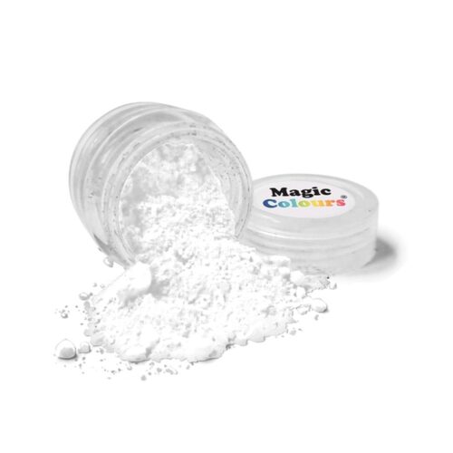 Magic Colours Edible Petal Dust - Pure Snow White - 7 ml